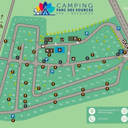 斯帕 Camping Parc Des Sources酒店 外观 照片